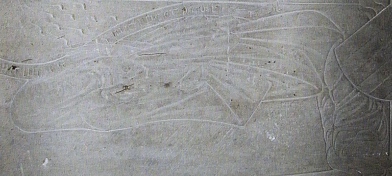 Germany Bad Iburg - St Clemens Alemung von Varendorp 1355 and wife Amalberga 1345